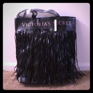 Brand New VS Fringe Tote!!